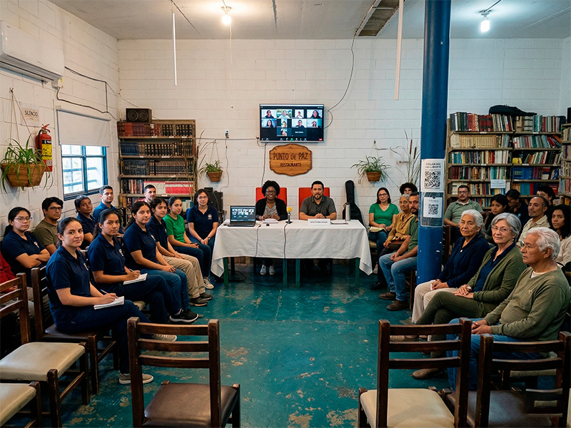 Grupo fundador de Universidad Liberté